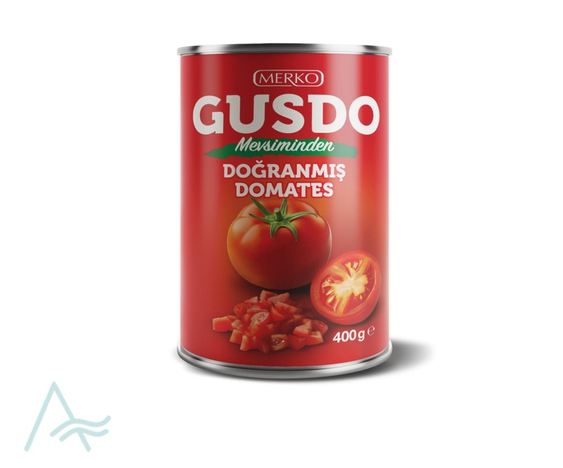 GUSDO CHOPPED TOMATO 400 GR